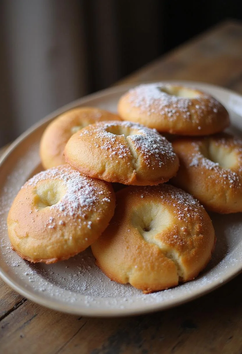 Galletas de nuez caseras recién horneadas, perfectas para disfrutar.