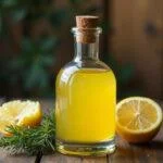 Finished cipres limon aroma in a bottle, ready to enhance your space.