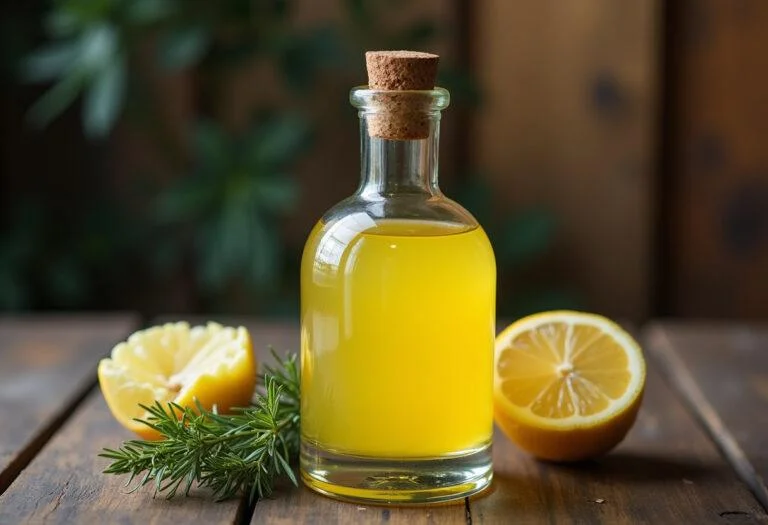 Finished cipres limon aroma in a bottle, ready to enhance your space.