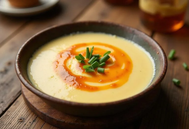 Crema de queso casera servida en un plato rĂşstico, ideal para untar y compartir.