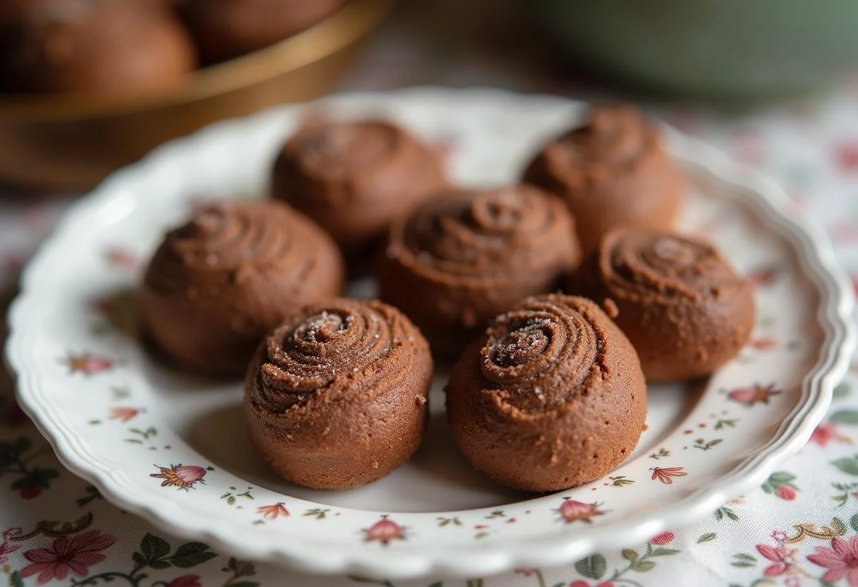 Magdalenas de chocolate esponjosas recién horneadas, perfectas para disfrutar.