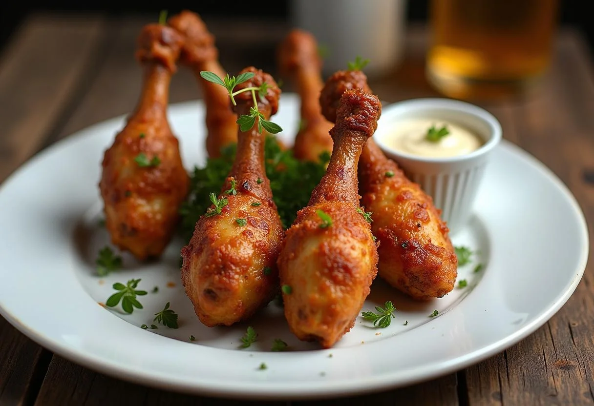 Muslitos de pollo crujientes servidos en un plato, perfectos para disfrutar en una comida.