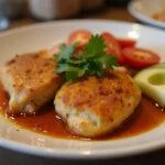 Finished Pollo con Almendras Thermomix, an exquisite dish perfect for sharing.