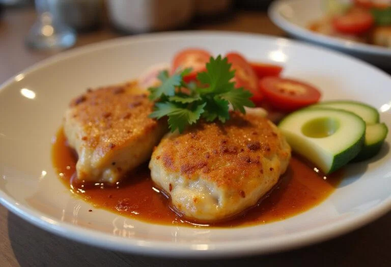 Finished Pollo con Almendras Thermomix, an exquisite dish perfect for sharing.