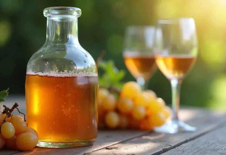 Botella de vino macabeo terminado, perfecta para compartir en una celebración.
