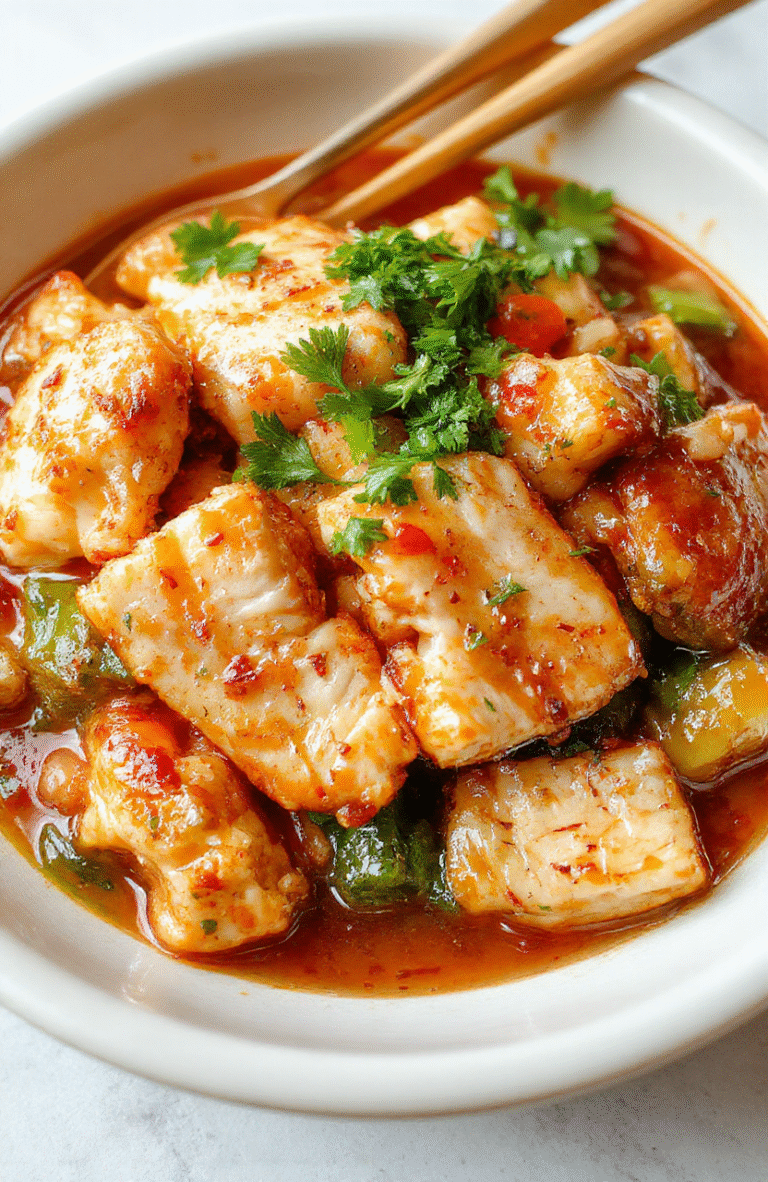 A vibrant plate of chicken ramen stir fry featuring tender chicken pieces, colorful vegetables like bell peppers and snap peas, in a glossy savory sauce. The dish is artfully arranged on a white ceramic plate, with steam gently rising, showcasing textures from chewy noodles to crisp vegetables, styled simply for a modern home setting.