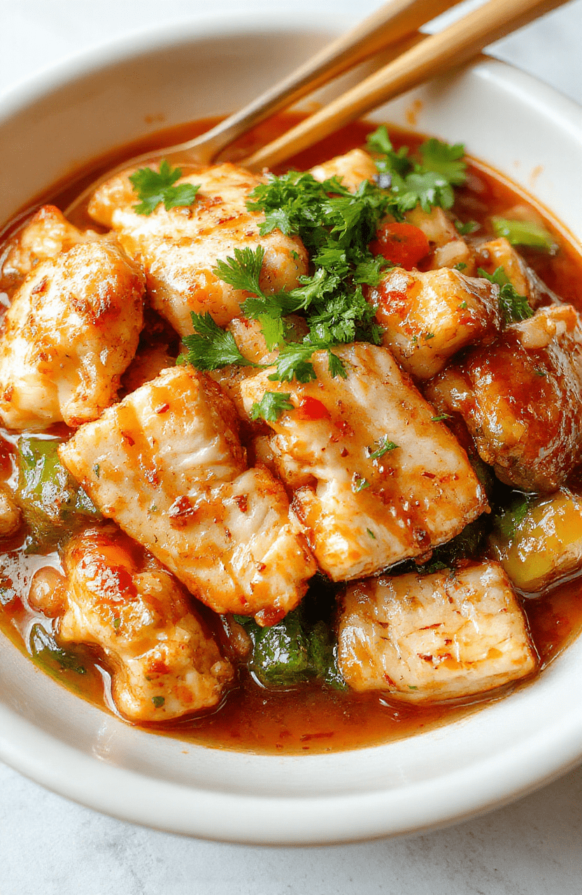 A vibrant plate of chicken ramen stir fry featuring tender chicken pieces, colorful vegetables like bell peppers and snap peas, in a glossy savory sauce. The dish is artfully arranged on a white ceramic plate, with steam gently rising, showcasing textures from chewy noodles to crisp vegetables, styled simply for a modern home setting.