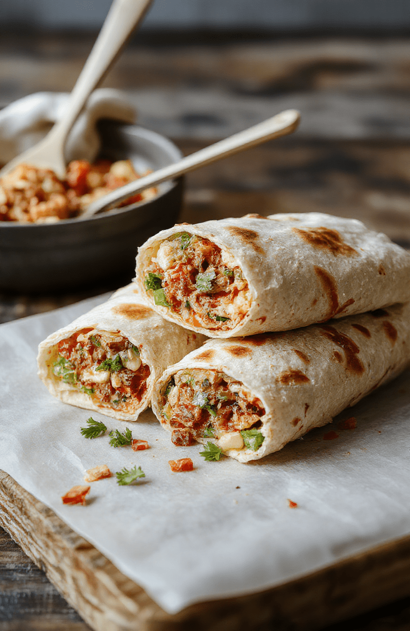 Colorful homemade low carb crunchwrap with crispy edges, layers of seasoned meat, fresh lettuce, diced tomatoes, melted cheese, and a golden crispy tortilla shell, styled simply on a rustic wooden surface with natural daylight highlighting textures.